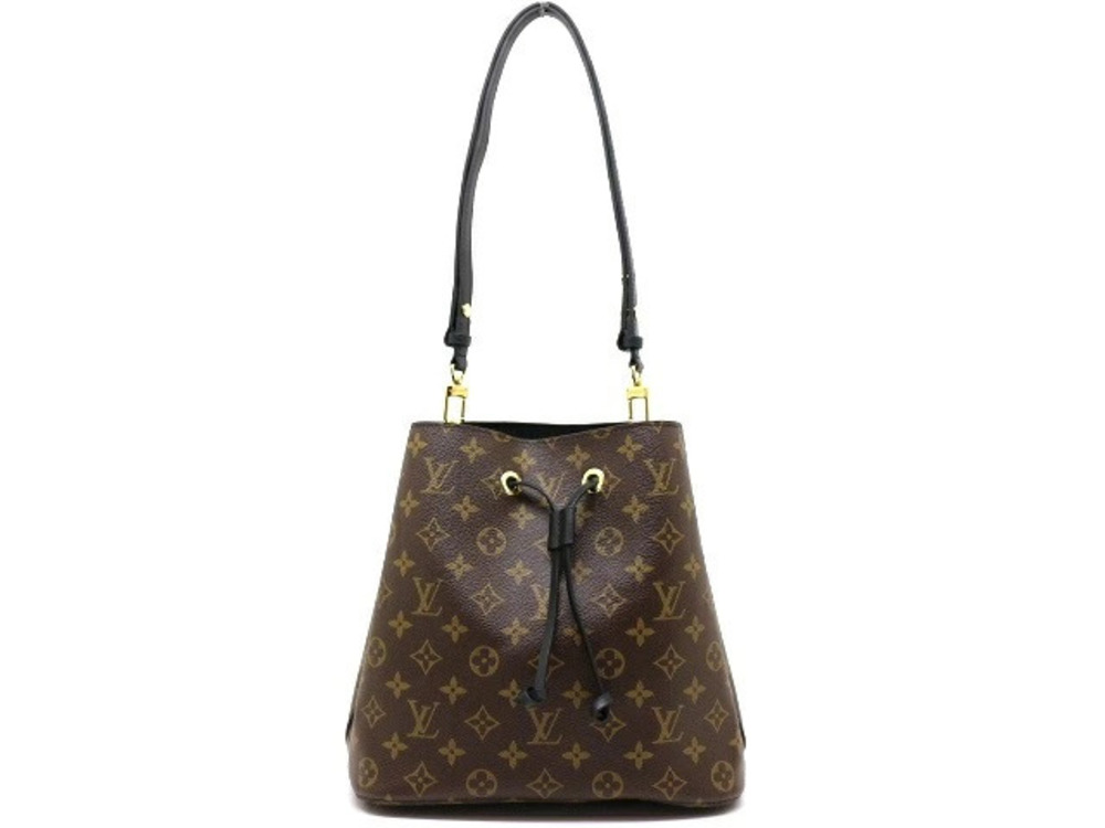 LOUIS VUITTON Neo Noe Shoulder Bag Monogram Noir Black